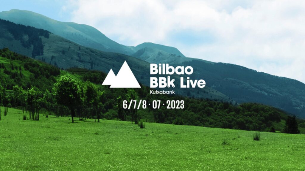 Cartel definitivo del Bilbao BBK live 2023 más sostenible