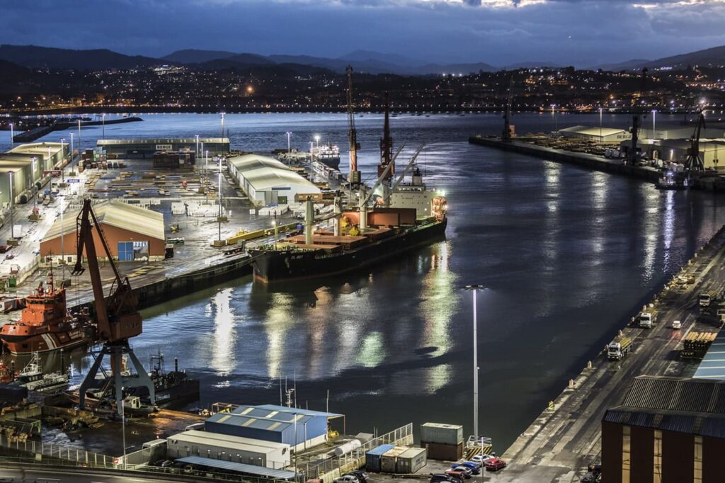 The port of Bilbao has a new dock