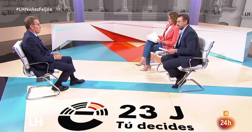 Silvia Intxaurrondo De RTVE Pilla Otra Vez Mintiendo Con Descaro A Feijóo