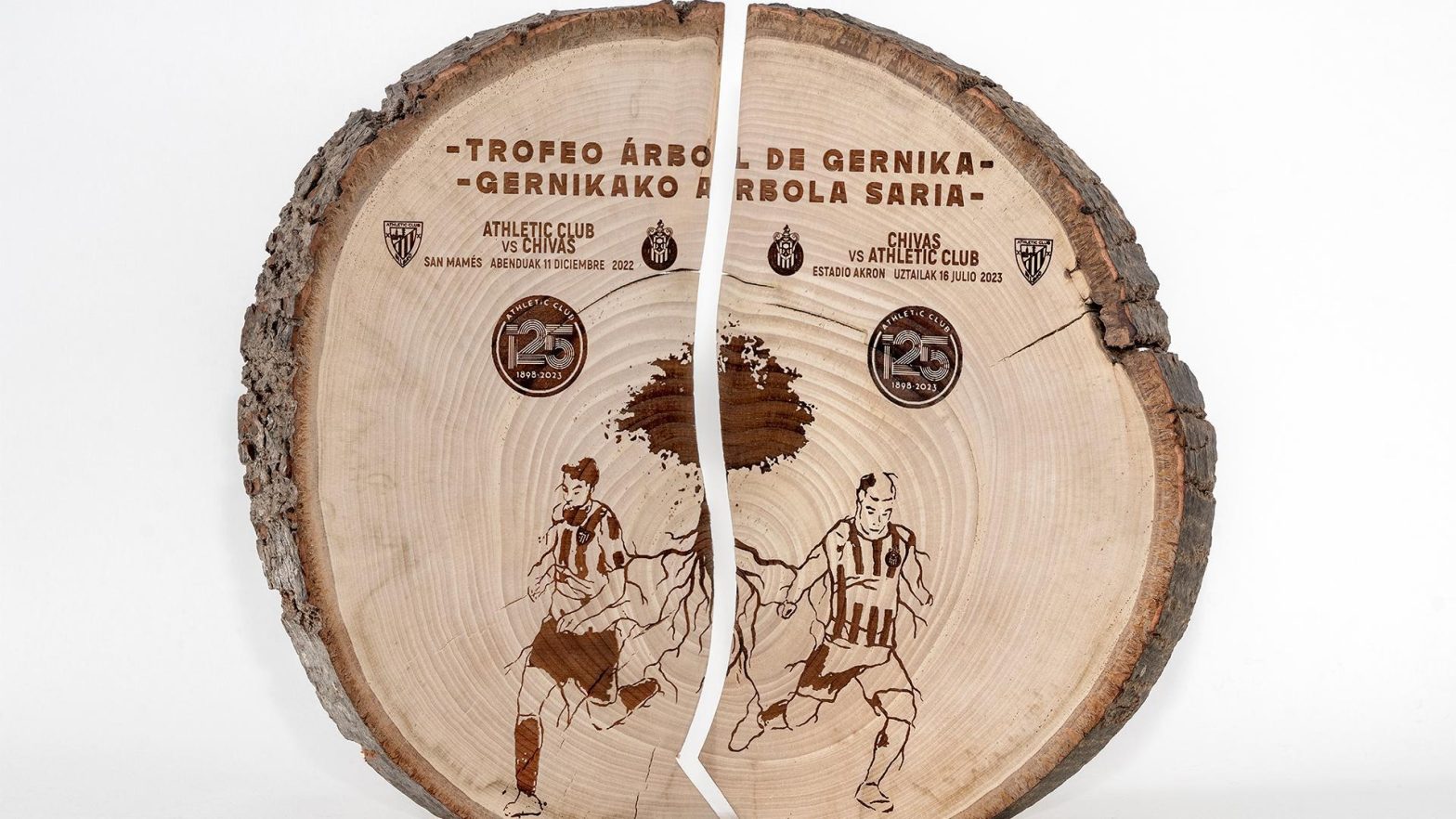 Chivas vs Athletic Club Live transmission of the Tree of Gernika Trophy