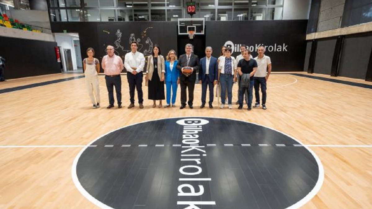 Apertura de un moderno recinto para el Bilbao Basket y el deporte de la canasta en Artxanda