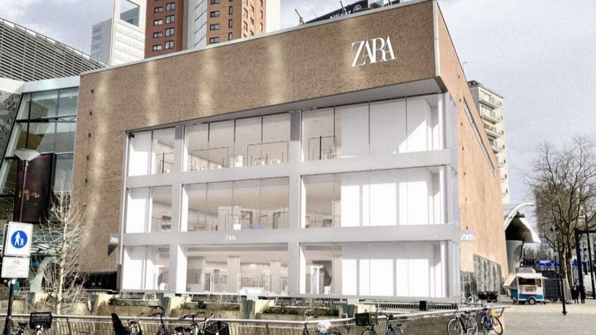 El próximo establecimiento de Zara en Rotterdam, Países Bajos.