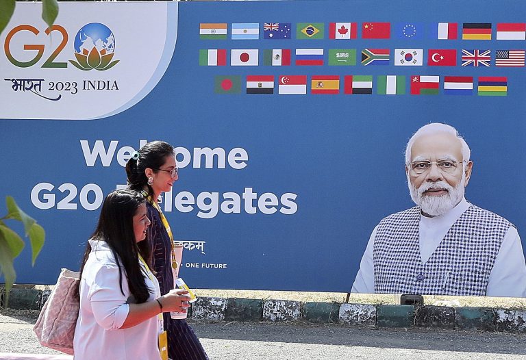 Preparations ahead of G20 leaders summit in New Delhi