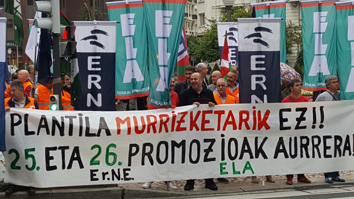 huelga sindicatos euskadi