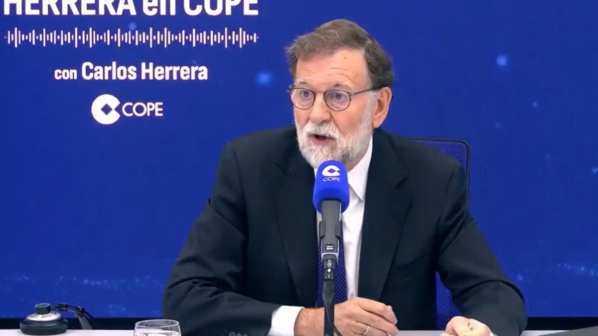 Mariano Rajoy, expresidente del Gobierno, fue entrevistado este jueves en 'Herrera en Cope'.