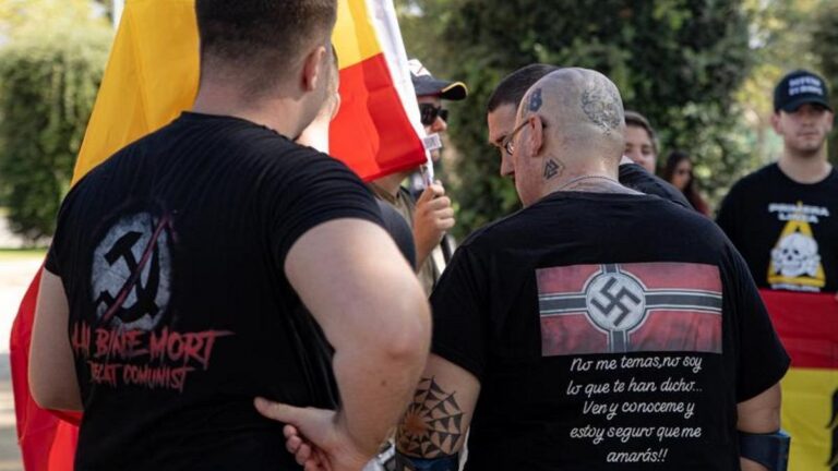 Presencia de neonazis en el evento extremista de Montjuic