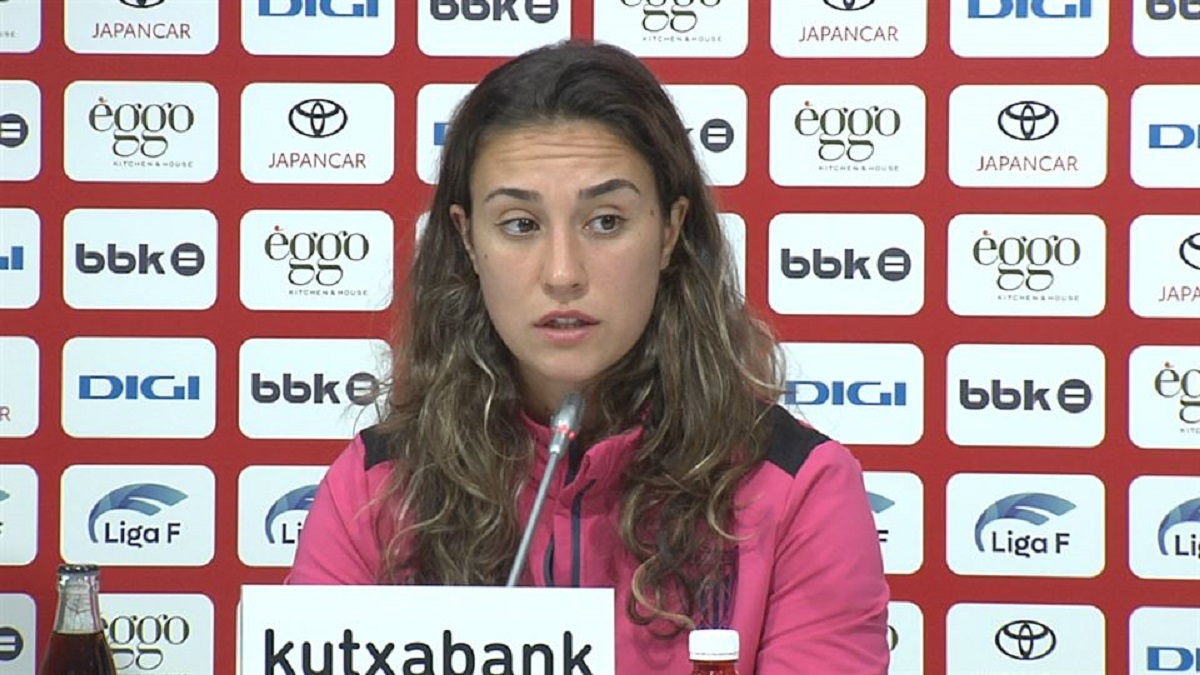 Nahikari García expresa su opinión sin rodeos acerca del fútbol femenino.