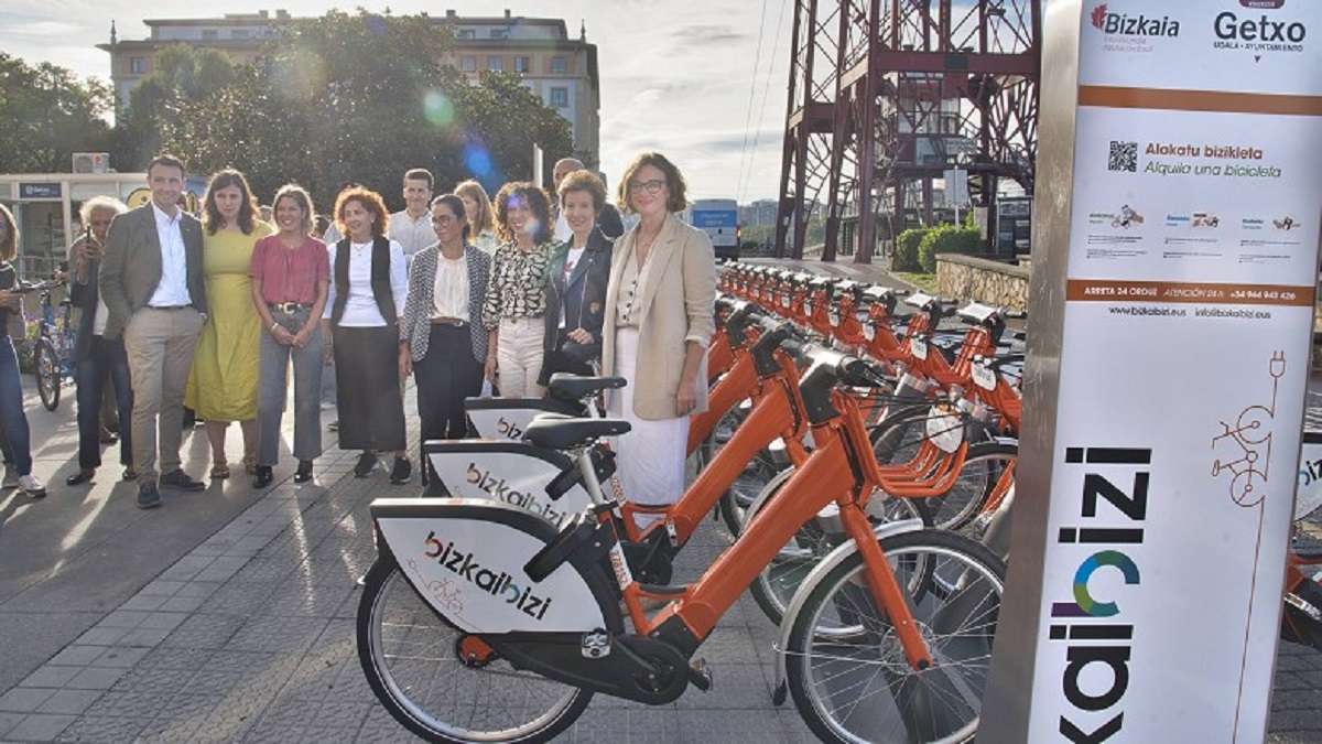 BizkaiBizi ofrece un innovador servicio de alquiler de bicicletas