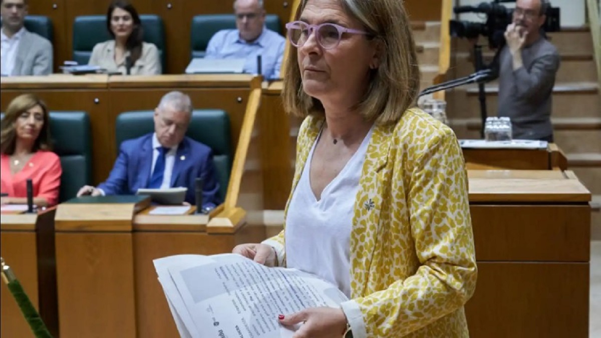 Nerea Kortajarena Gorrotxategui, voz principal de EH-Bildu y reciente cabeza de la oposición.