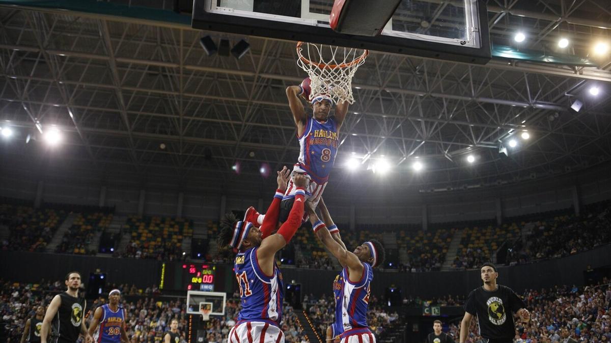 El show de baloncesto de los Harlem Globetrotters en Bilbao