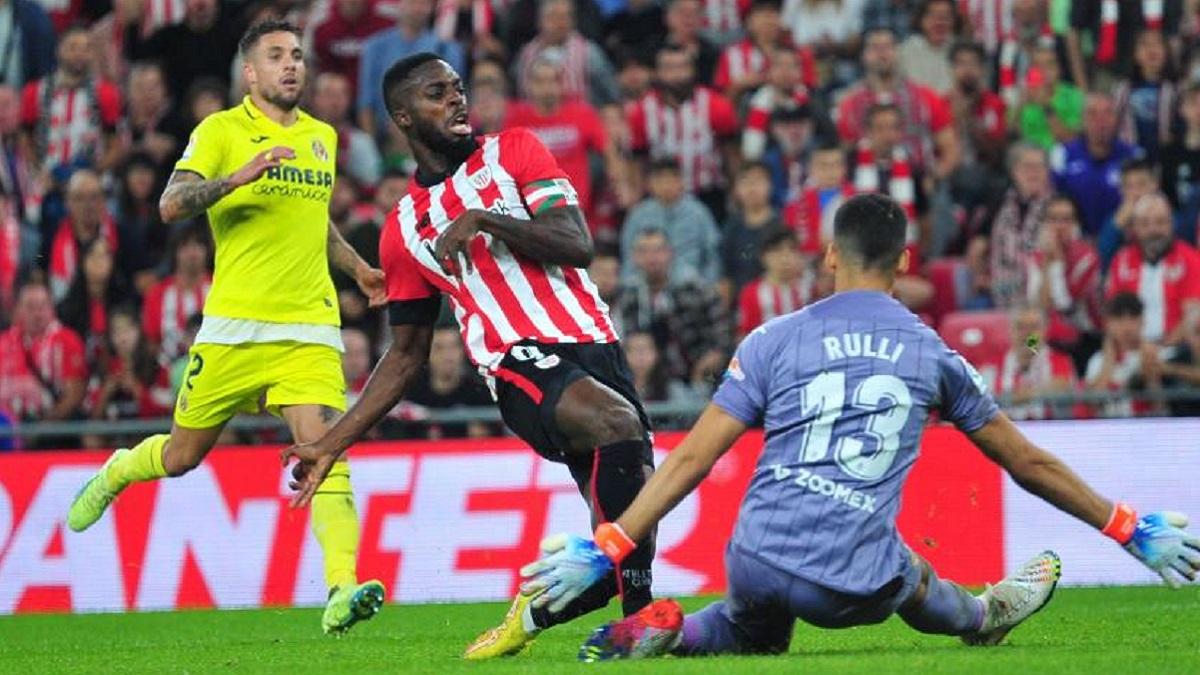 La temporada pasada en San Mamés, Iñaki Williams anotó el gol de la victoria contra el Villarreal