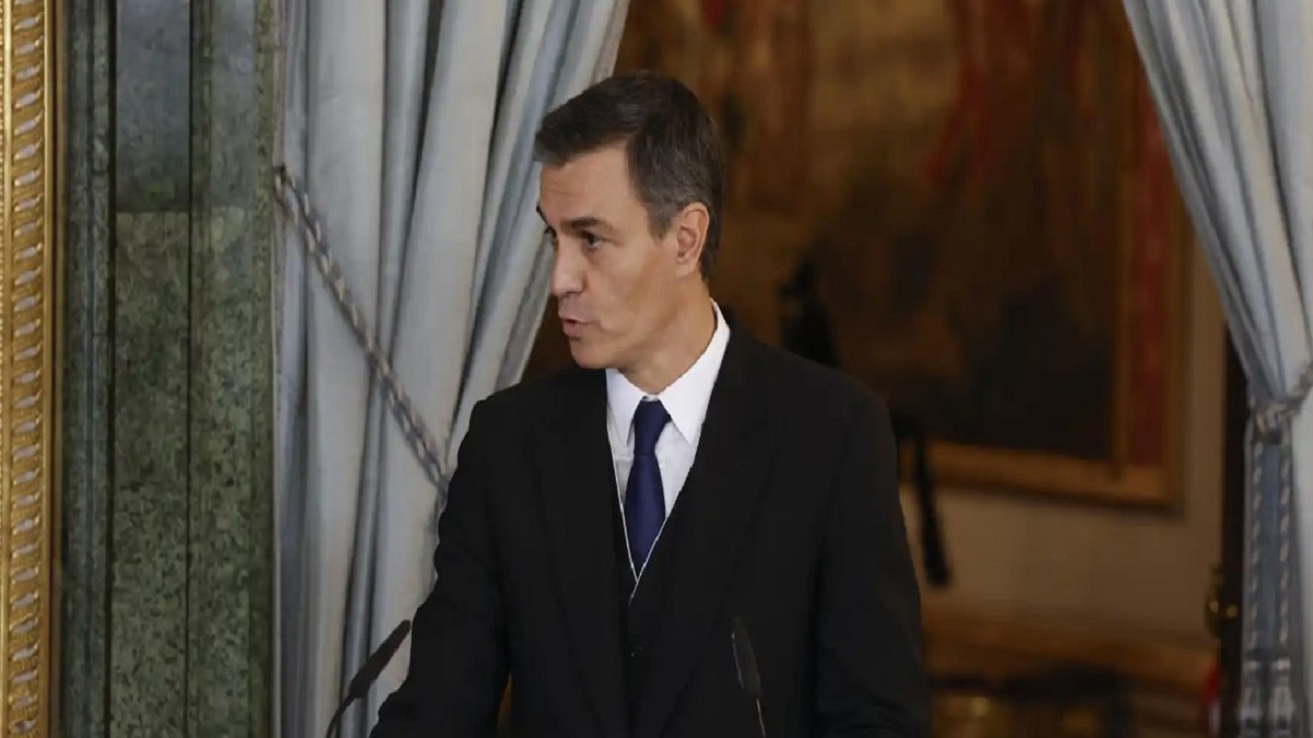 El líder gubernamental, Pedro Sánchez.