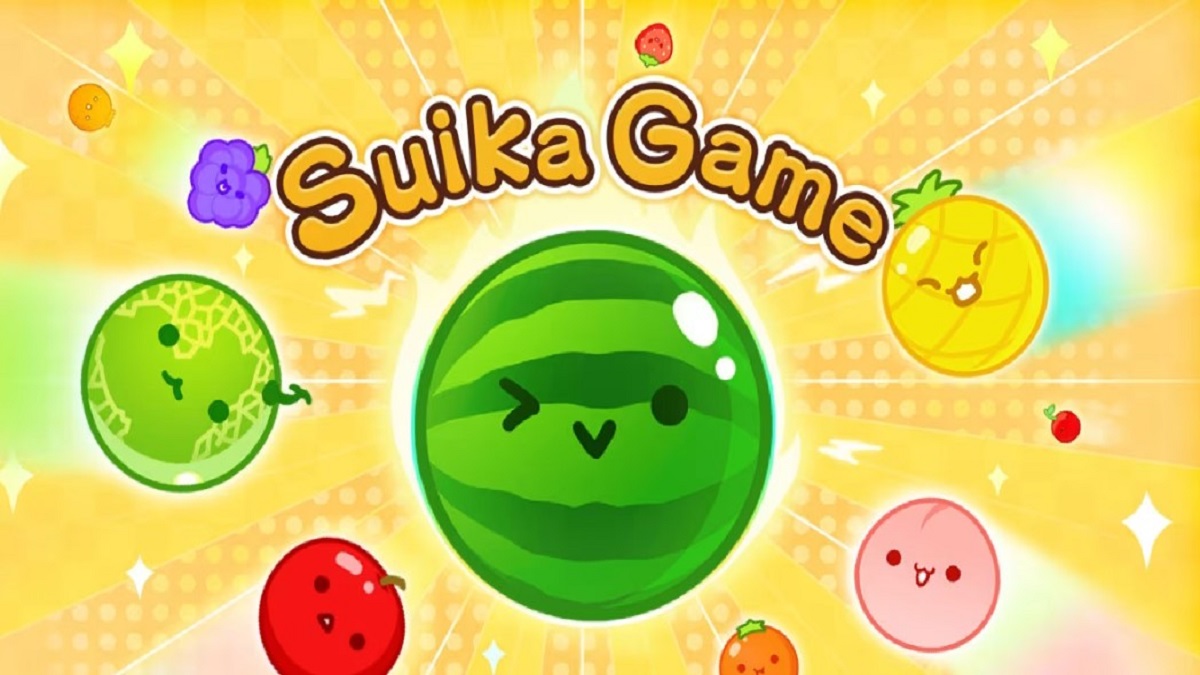 Suika Game ó Juego de la Sandia: El viral y novedoso juego de combinar frutas en Nintendo Switch.