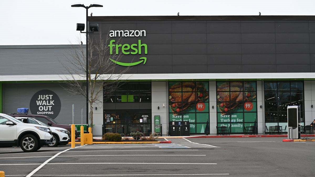 Una sucursal de la cadena Amazon Fresh.