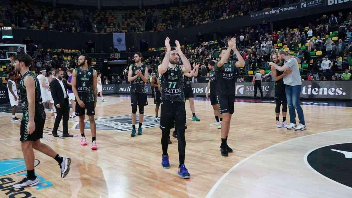 De Ridder, héroe del Bilbao Basket en su victoria en la FIBA Europe Cup