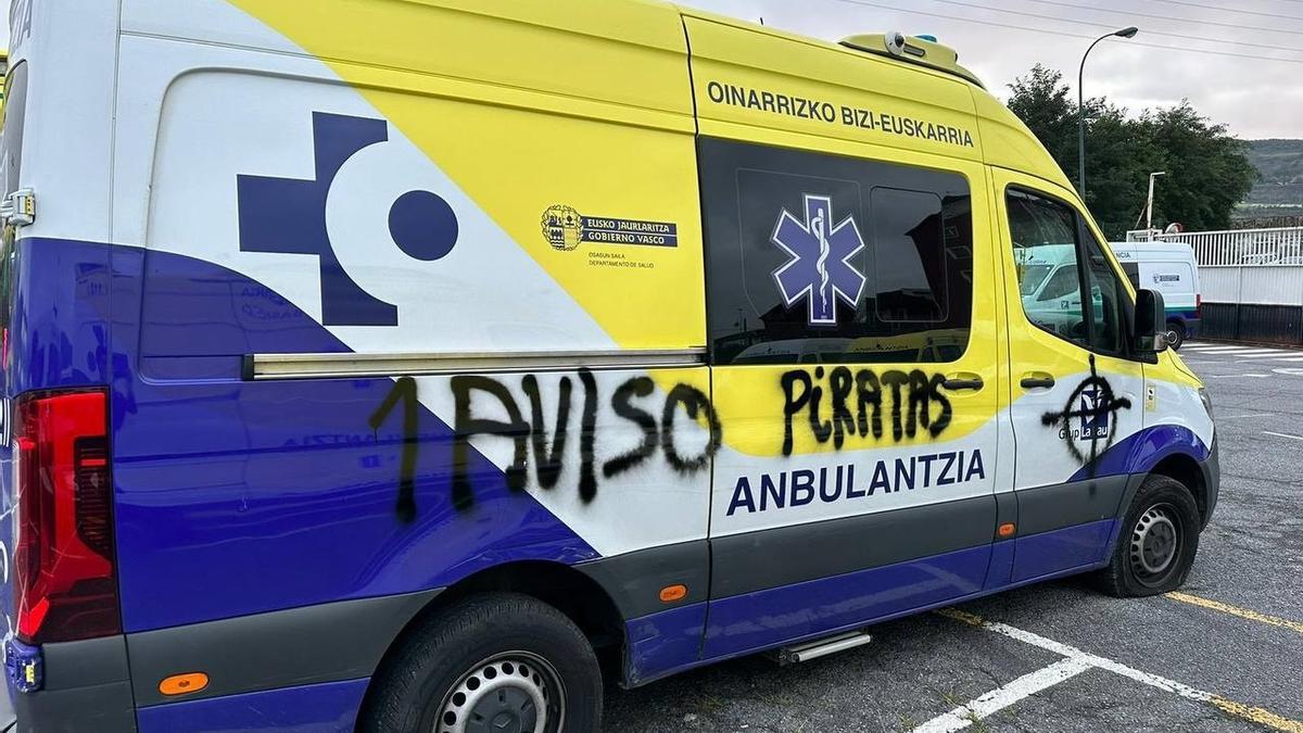 La Pau denuncia el sabotaje de 21 ambulancias en Bizkaia y Álava