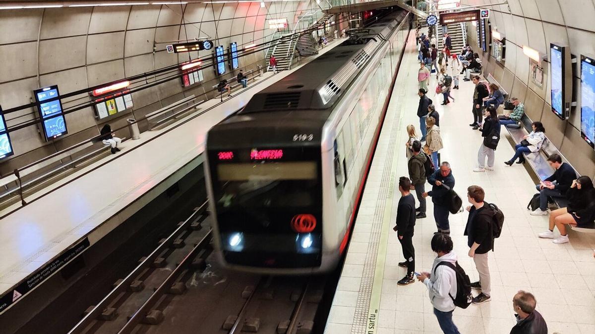 Metro Bilbao suprimirá el descuento del 20% en billetes ocasionales y Barik desde el 14 de enero
