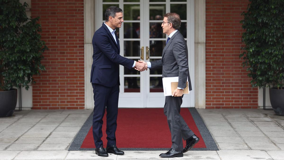 Sánchez y Feijóo fijan reunión clave en el Congreso