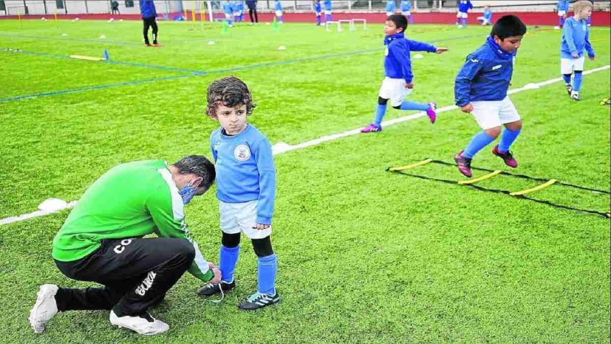 Tensión y educación retos en el fútbol escolar de Bizkaia