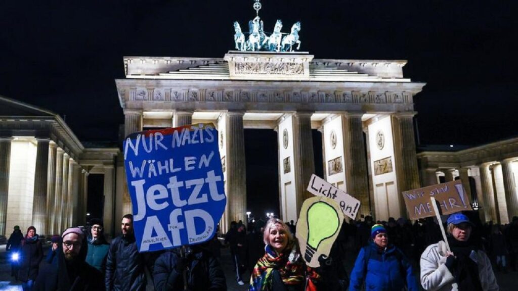 Alemania se moviliza masivamente contra la ultra derechas