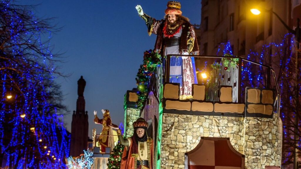 La tarde mágica, la tradicional Cabalgata de Reyes Magos en Bilbao