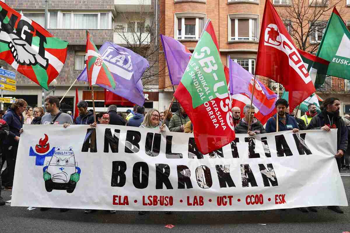 protestas laborales Bilbao