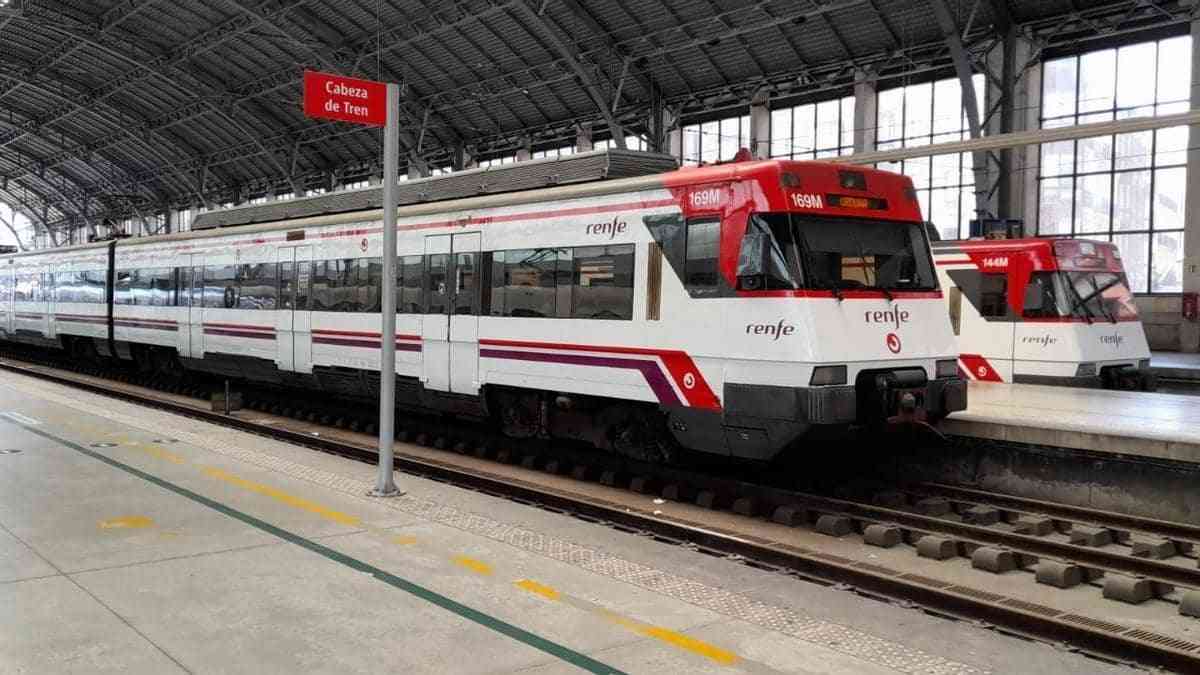 Renfe obstáculo suspensión