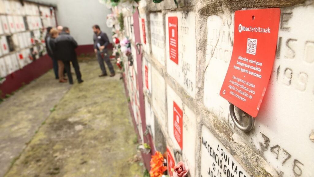 Bilbao ofrece una segunda oportunidad a los titulares morosos de cementerios