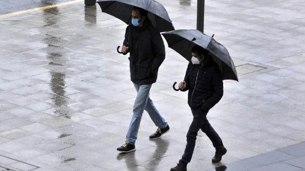 Bilbao se prepara para un día de chubascos fuertes clima invernal