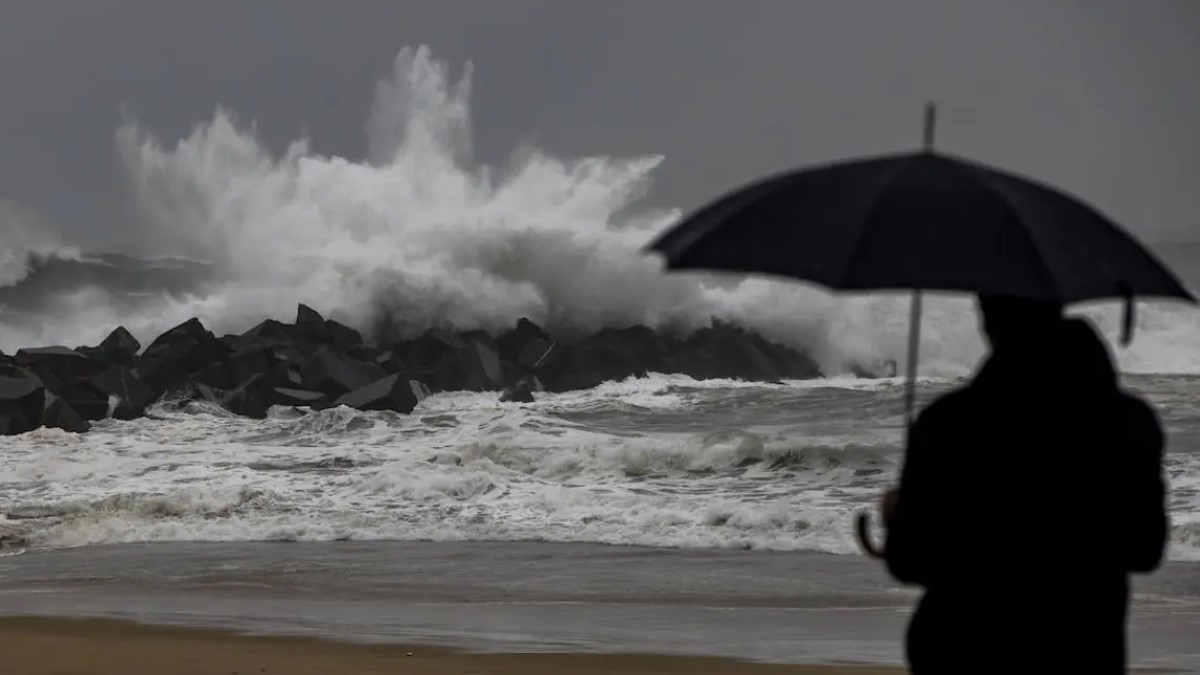 Las lluvias intensas elevan a ríos vascos a alertas amarilla y naranja