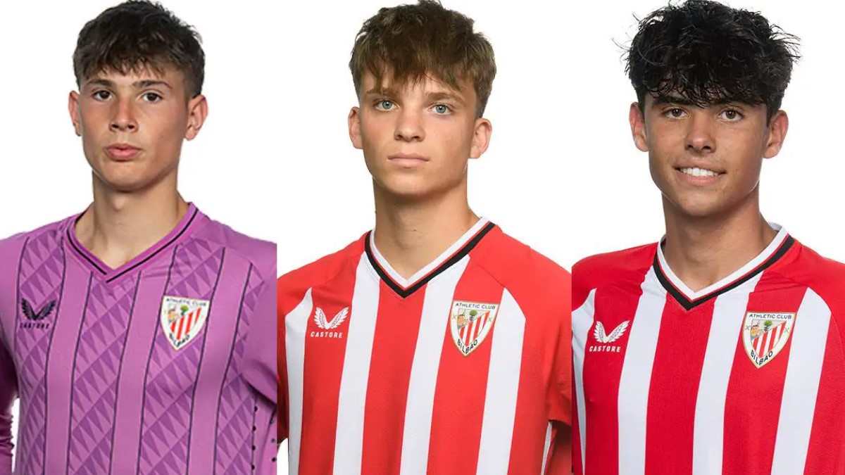 Tres talentos del Athletic a la selección española sub-17