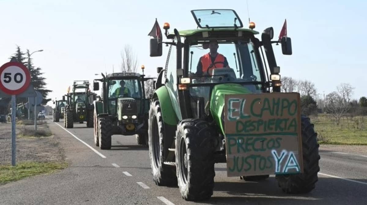 Agricultores protestas