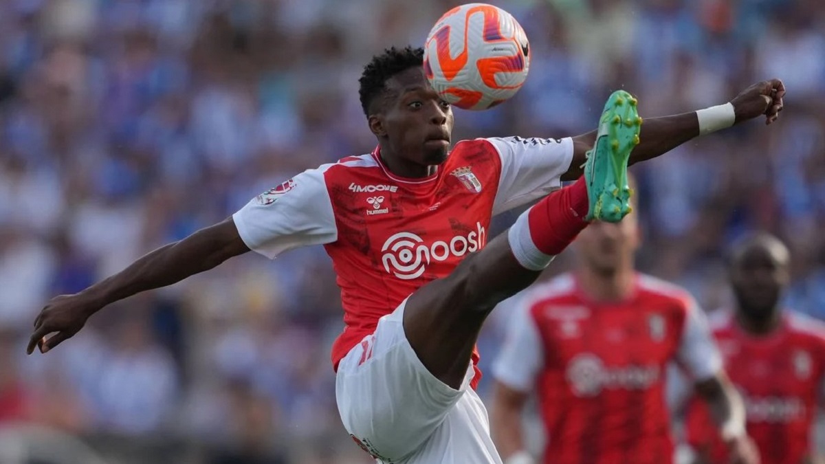 Álvaro Djaló marginado en el Sporting de Braga