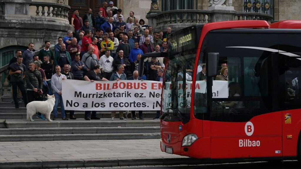 Bilbao busca resolver el conflicto de Bilbobus