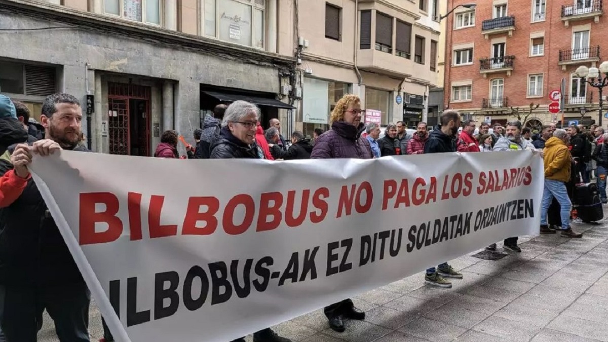 Bilbao sin servicio de autobús, en días laborables a partir del 9 de abril