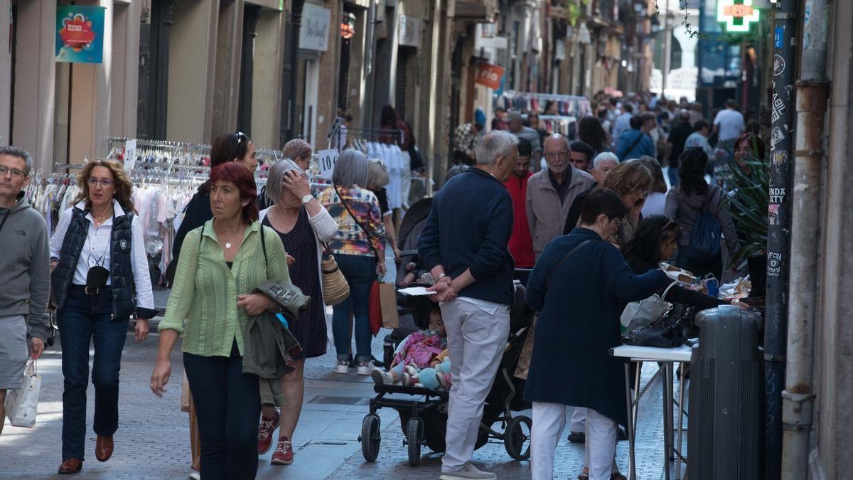 El Casco Viejo de Bilbao celebra el Ganga Market