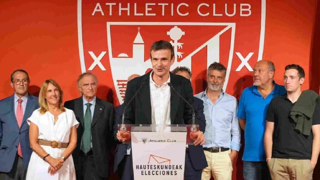 El presidente del Athletic aboga por la lealtad a San Mamés en la distribución de entradas para la final de Copa