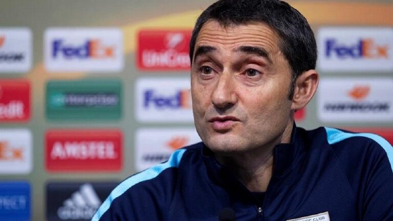 Gurpegui muestra su apoyo incondicional a Ernesto Valverde, en el Athletic Club