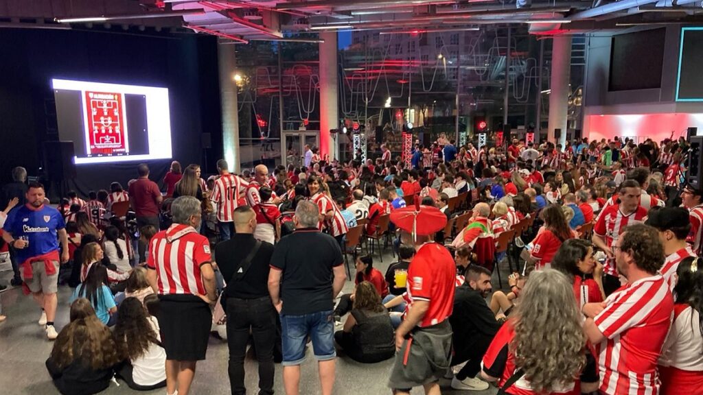 Celebración del Athletic se vivirá con pantallas gigantes