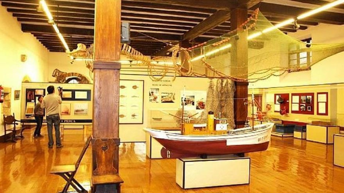 El museo del Pescador en Bermeo alojado en la torre de Ercilla