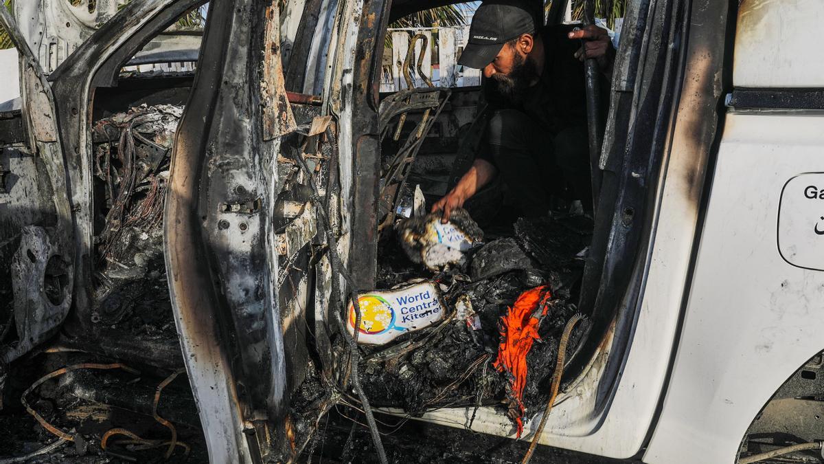 Israel causa la muerte en Gaza a siete trabajadores de la ONG del chef José Andrés