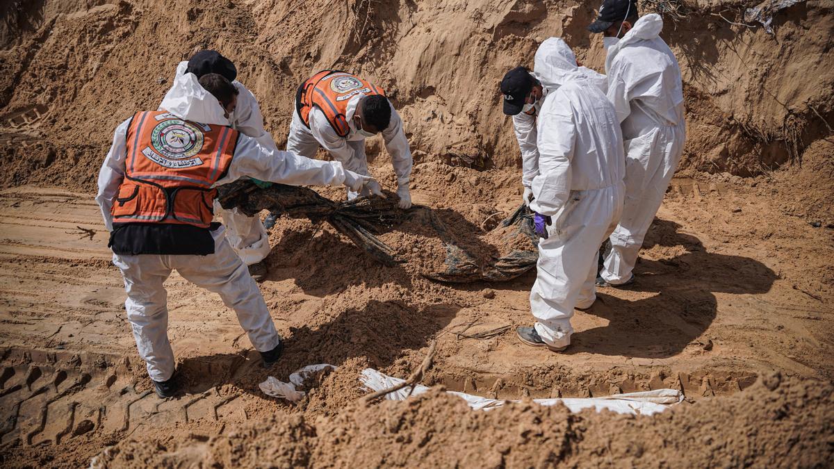 Mass graves in Gaza show possible massacre and war crime