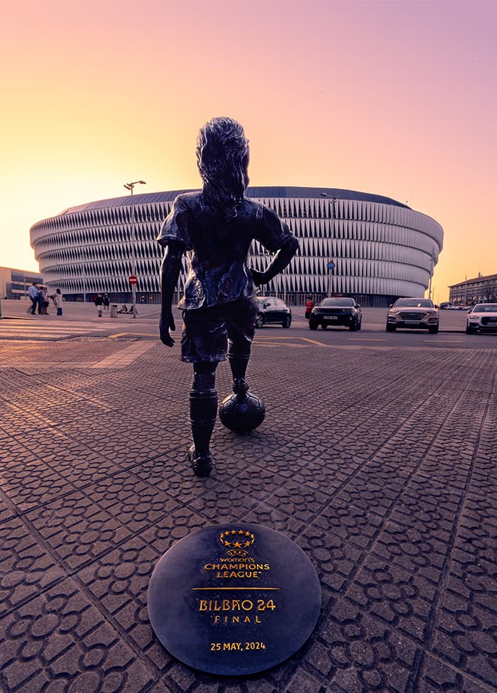 Bilbao se prepara para la final de la UEFA Women’s Champions League 2024 en el Estadio de San Mamés, un evento clave para el fútbol femenino.