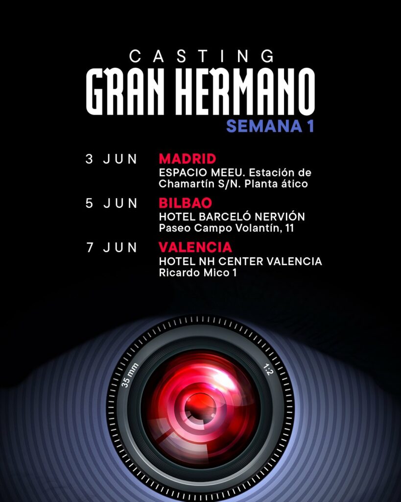 Gran Hermano Bilbao casting en Junio