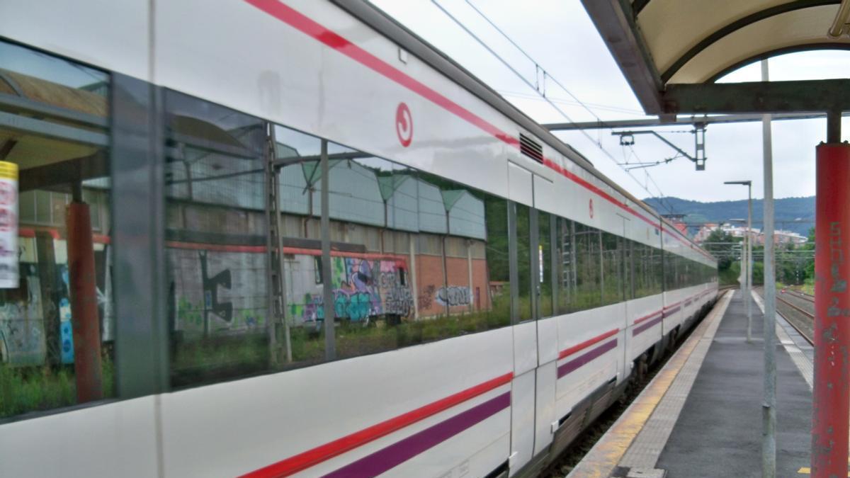 Renfe reconoce supresión de trenes en Bizkaia