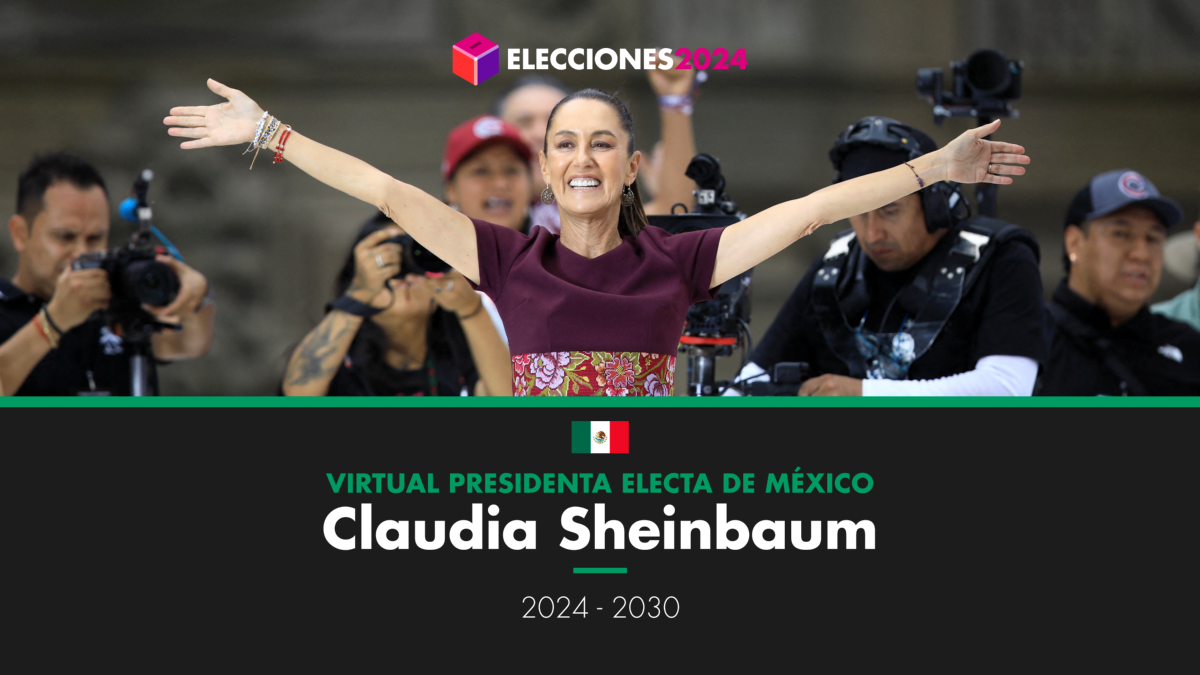 Resultados de las elecciones en México 2024 Claudia Sheinbaum es presidenta