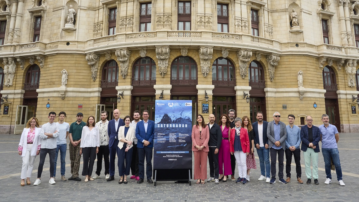 'Saturraran', la nueva ópera en euskera, debuta en el Teatro Arriaga, fruto de una coproducción con la Diputación Foral de Bizkaia