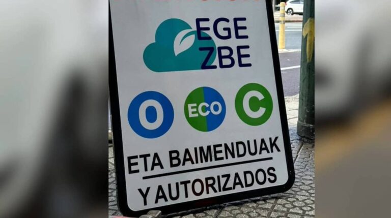 Bilbao implementa nuevas señales para la Zona de Bajas Emisiones