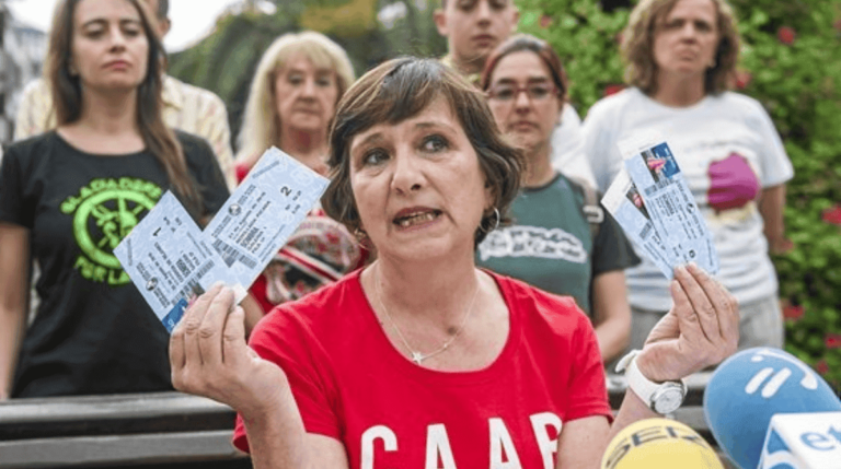 Kontxi Reyero lidera resistencia antitaurina en Bilbao