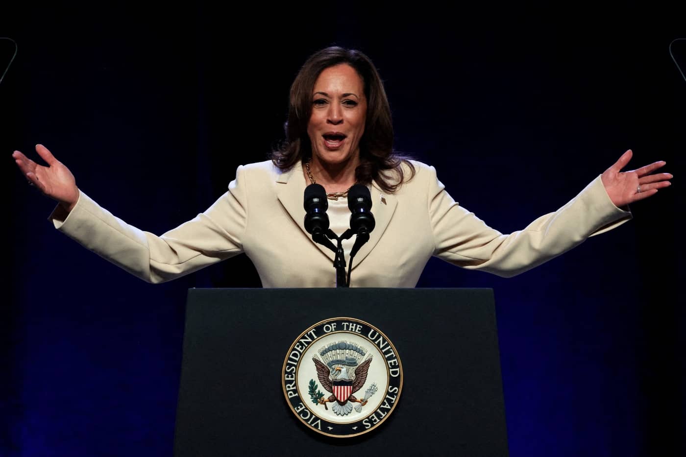 Kamala Harris leads polls over Donald Trump in 2024 presidential race